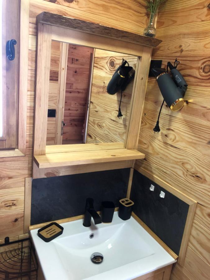Chez Lavalou Gite 4* Chaleureux En Bois Lannemezan Dış mekan fotoğraf